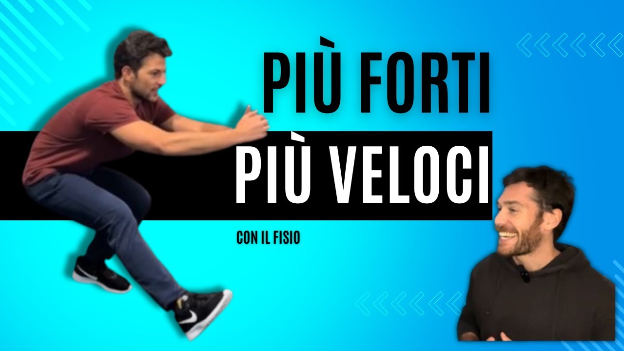 I segreti del FISIOTERAPISTA: gli esercizi FACILI di RINFORZO muscolare per migliorare la CORSA!