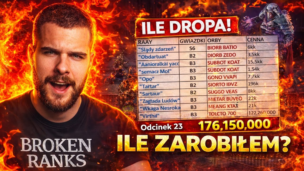 BROKEN RANKS - MEGA DROPY! MAŁE PODSUMOWANIE! HARD BOSSY I RARY! DZIEŃ 23 #brokenranks