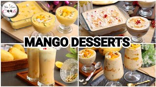 4 Mouthwatering Mango Desserts by (YES I CAN COOK)