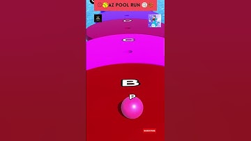 A-Z Pool Run ⚽⚾🏐 Satisfying Gameplay Android iOS, #games #shorts #fyp #ballrun2048 #gameplay