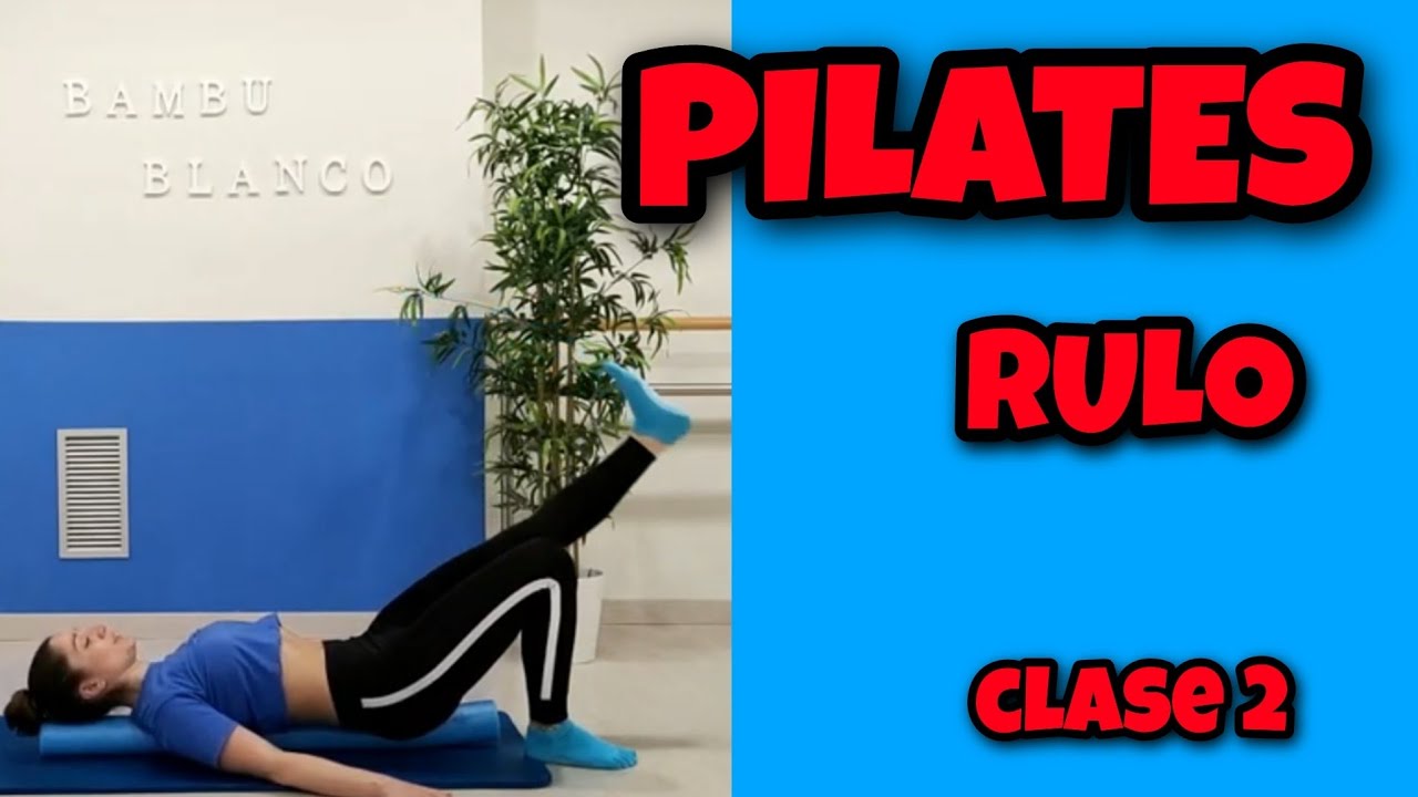 🔴 PILATES en casa. RUTINA de pilates con FOAM ROLLER 40 minutos [CLASE 2]  