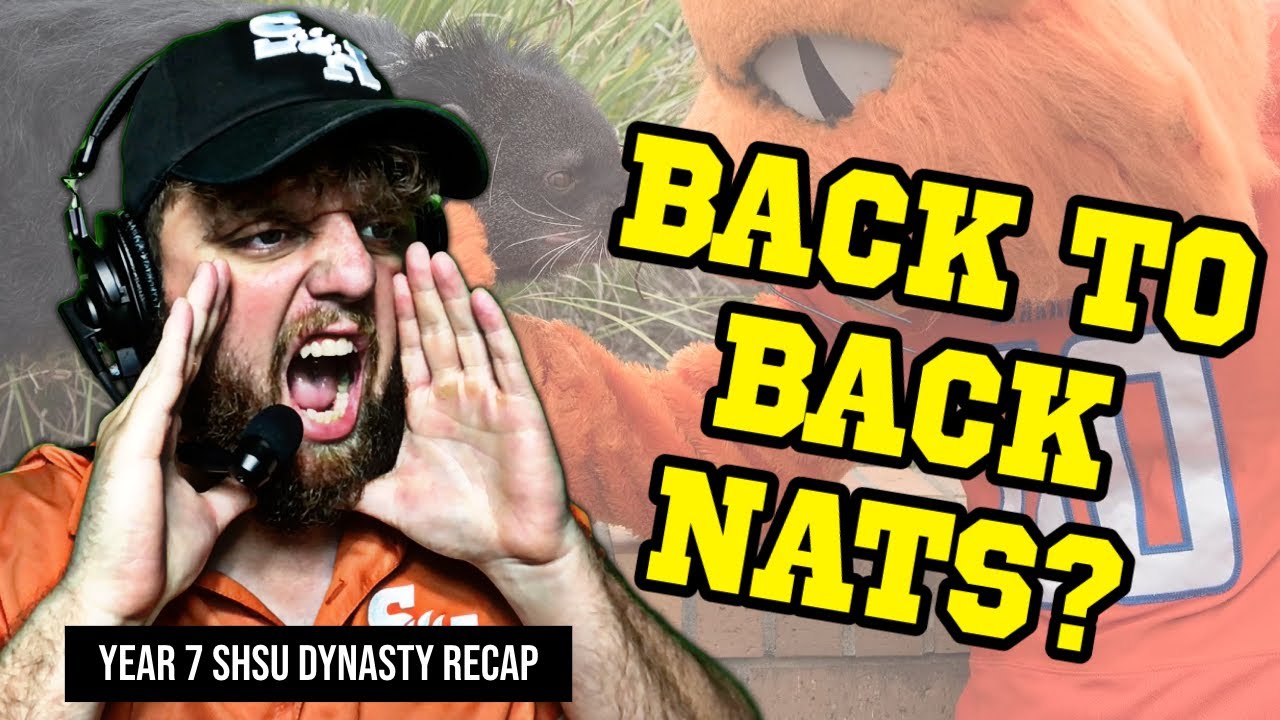 CAN WE GO BACK-TO-BACK? Coach Spice Sam Houston State NCAA Football 25 Dynasty Year 7 Recap