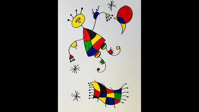 Joan Miro Lesson - Miro Skyscape