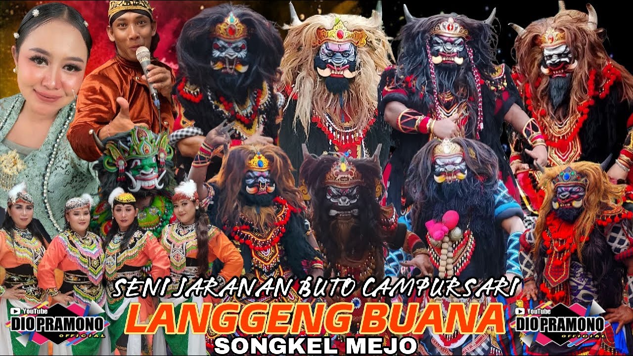 LIVE 🇲🇨 PART 2 SENI JARANAN LANGGENG BUANA SONGKEL MEJO FEAT SBR PRO AUDIO DI KALIPUTIH GENTENG