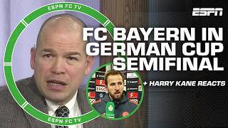 Harry Kane REACTS to FC Bayern in German Cup SEMIFINAL 🔥 'A stress-free win!' - Ale Moreno | ESPN FC