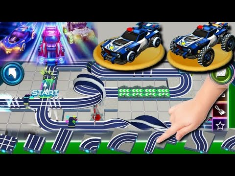 Jogo de Construir pistas de corrida de carro, Race Craft Construa e ...