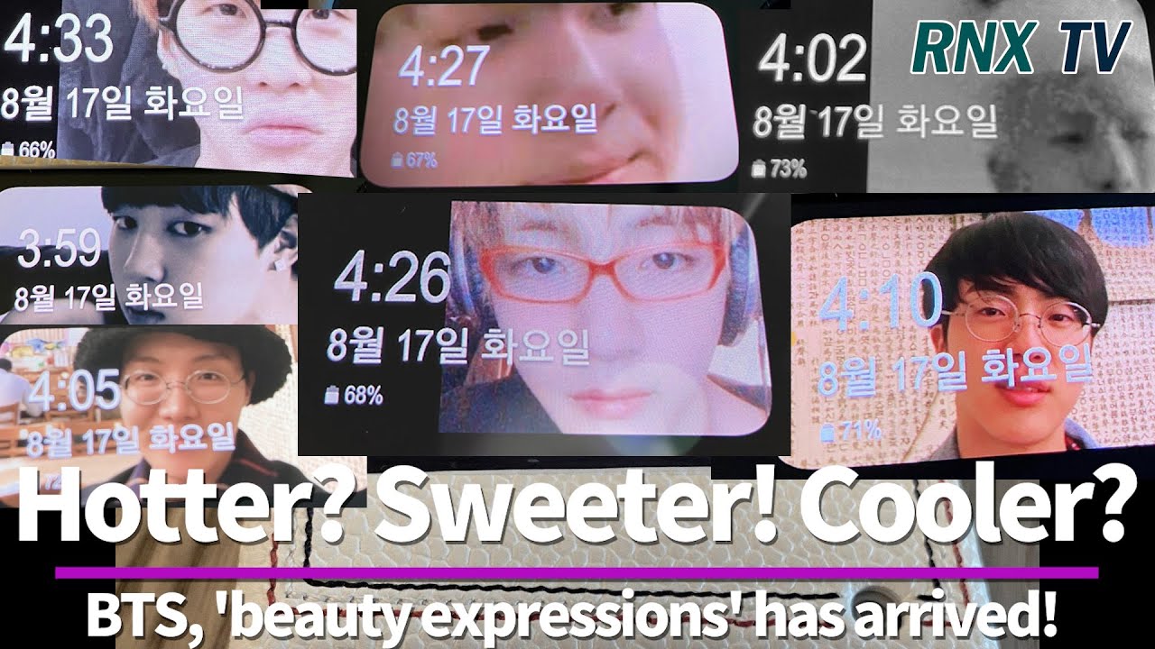 210818 BTS, What's your profile picture? - RNX tv - YouTube