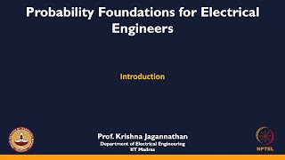 mod01lec01 Introduction