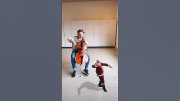Thumbnail of Santaclaus meets Cello ☃️🎻 #cello #cellocover #shorts #celloplayer #cellomusic #instrumental