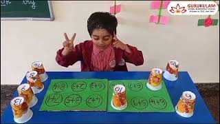 Little Minds, Quick Calculations | UKG Gurukulam|GGRS #ukg #mentalmath  #earlylearning#mathactivity
