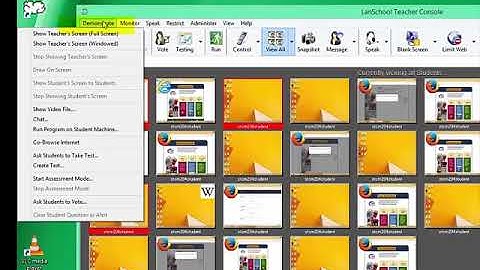 Lan School   Send web page to all computers