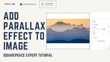 How To Add a Parallax Effect on Images on Squarespace Website