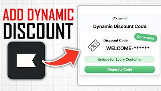 How to Add Dynamic Discount Code in Klaviyo (Full Guide)
