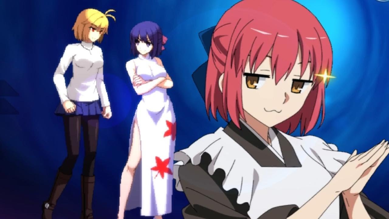 MELTY BLOOD: TYPE LUMINA　琥珀VSアルクェイド