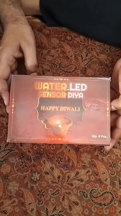 Water LED Sensor Diya#trending #viral #video #diwali #special #diya #shorts #reels #shortsfeed #song