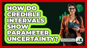 How Do Credible Intervals Show Parameter Uncertainty?