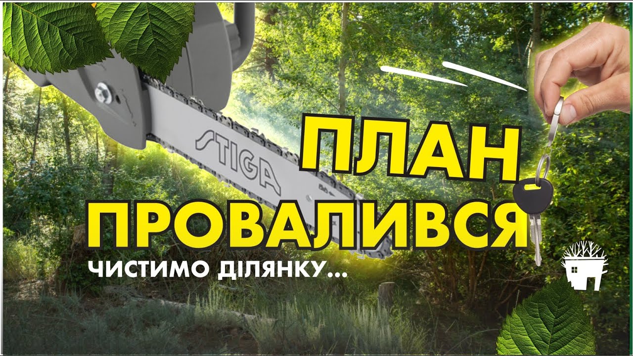 КУПИЛИ БУДИНОК В ЛІСІ | #3 План провалився! Чистимо ділянку...