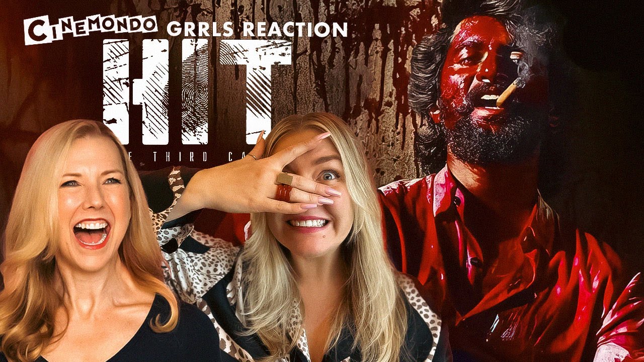 РЕАКЦИЯ на трейлер GRRLS Hit 3! Первый индийский трейлер Бритты! Телугу | Нани | Сайлеш Колану!
