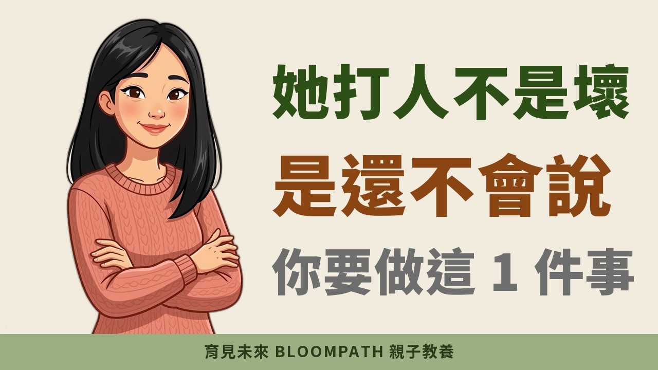 孩子咬人打人怎麼辦？11 年家長解析：接下來 10 秒比咬人更重要（5 步驟正向教養）