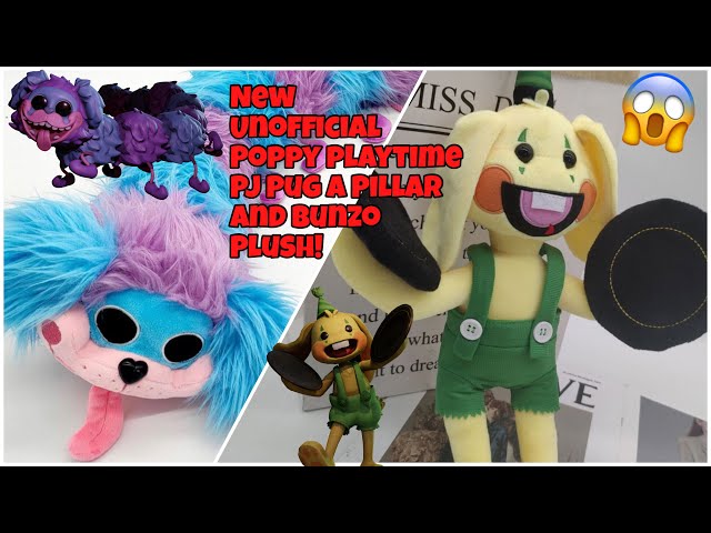 BobbyDad) Bunzo Bunny PJ Pug A Pillar Boogie Bot Poppy Playtime Plush Toy  Huggy Wuggy on OnBuy