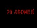 70 Aboneee!!🥳🥳
