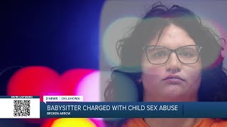 Broken Arrow woman arrested on child sexual abuse charges after advertising babysitting online