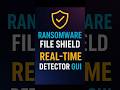 🛡️ Real-Time Ransomware Detector in Python! Alerts on .enc/.exe files. GUI + watchdog. #FuzzuTech ⚠️