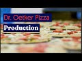 Pizza production at dr oetker