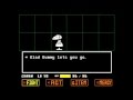 Undertale  genocide route mad glad dummy