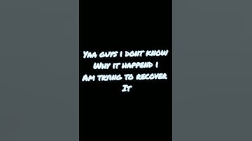 I Got Hacked 😔 || Help Needed || Pls read Desc!