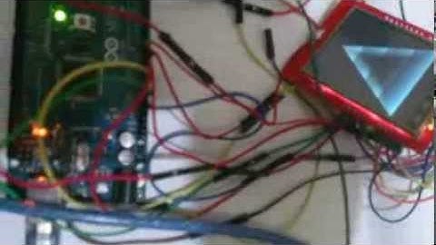 ili9320 TFT touch screen