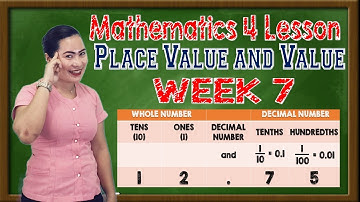 TV-BASED INSTRUCTION (TVBI) | MATHEMATICS 4 (WEEK 7) LESSON