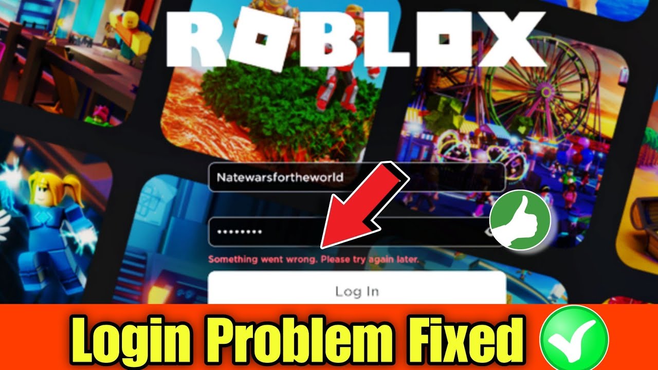 How To Fix Roblox Something Went Wrong Please Try Again Later | Roblox ...