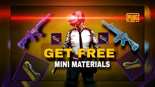 How to Get FREE Mini Materials in PUBG Mobile | Upgrade Gun Skins for Free (2026) screenshot 2