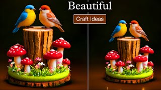Diy Beautiful Home Decor How To Make Bird Craft Making Ideas