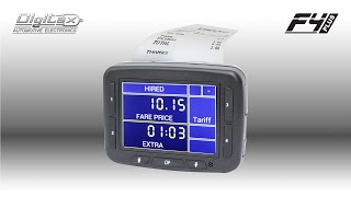 Digitax F4 Plus Taximeter - The state of the art and new generation of smart taximeters screenshot 2