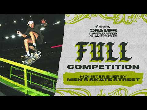 Finale Street hommes du MoonPay X Games New Orleans 2026, remportée par Ginwoo Onodera