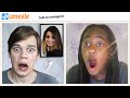 The picture is moving on omegle  scary prank