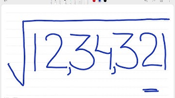 √1234321 | Square root of 1234321 | How to Find Square Root by Long Division | an amazing number