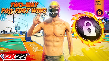 GLITCHED 6"7 2 WAY PASS FIRST WING W/99 SPEED, 80 HANDLE & CONTACT DUNKS on NBA 2K22 CURRENT GEN!