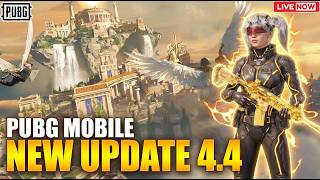 🔴 LIVE PUBG MOBILE 4.4 UPDATE 🔥 | Road to TOP 10 Conqueror Push
