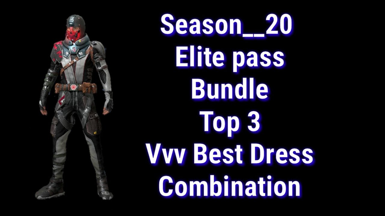 Top 3 Best combination of Season 20 Elite pass | Free Fire |