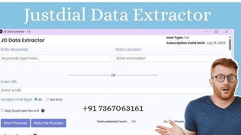 Justdial Data Extractor | Extract Leads & Business Data Instantly | Fast & Accurate Tool