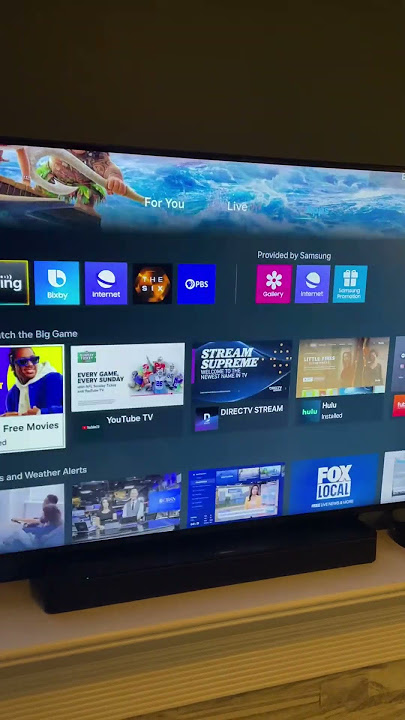 How to Add Apps to the Home Screen on Samsung Smart TVs