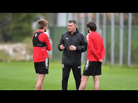 საქართველოს ეროვნულმა ნაკრებმა დინამო ბათუმის საწვრთნელ ბაზაზე ივარჯიშა