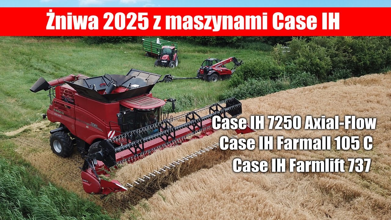 Żniwa 2025 z maszynami CASE IH w gospodarstwie Pana Arka maxresdefault Żniwa 2025 z maszynami CASE IH w gospodarstwie Pana Arka