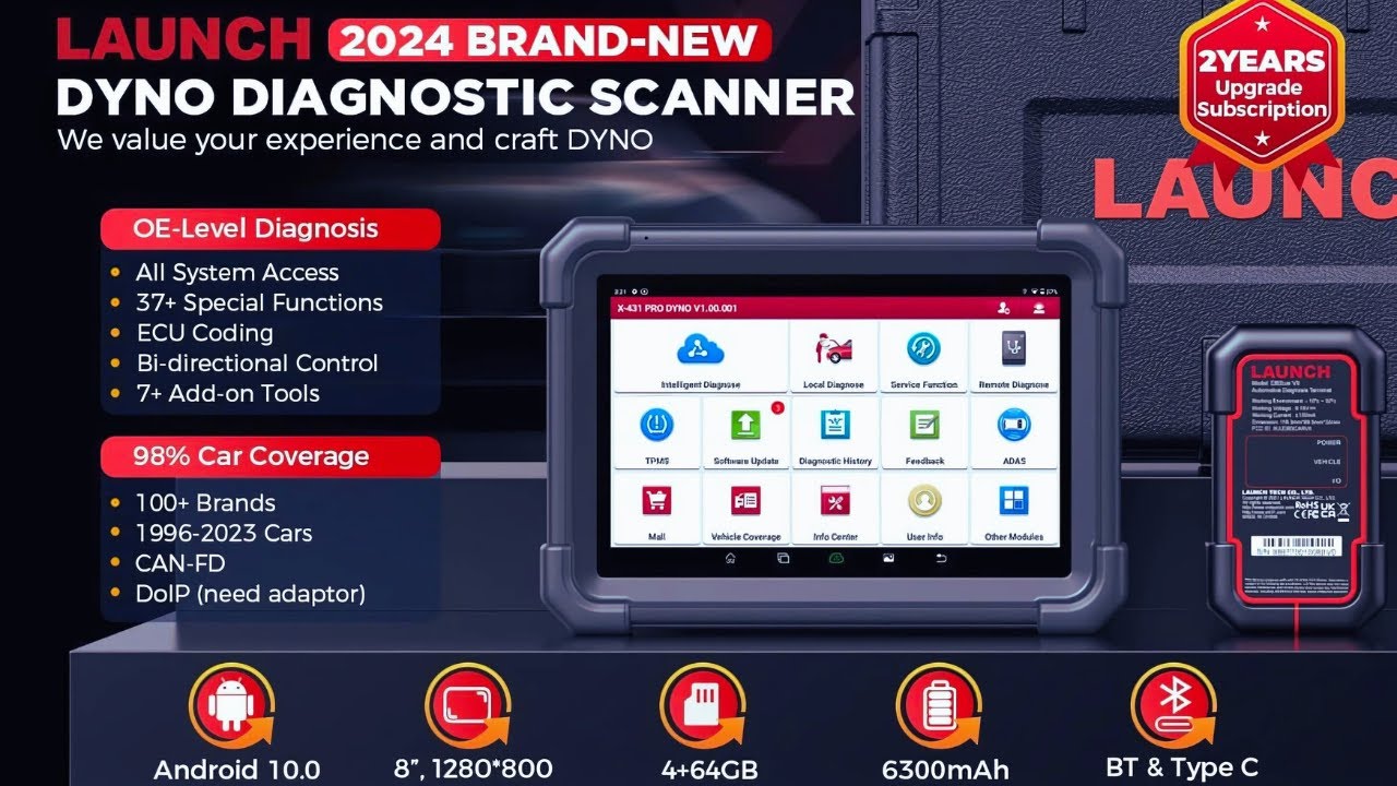 LAUNCH X-431 PRO DYNO スキャンツール LAUNCH X431 Pro Dyno 2024: All-in-One Diagnostic Tool Review