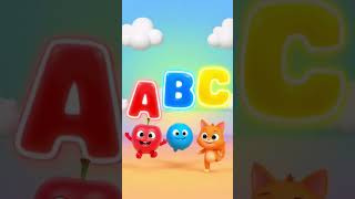 Learn ABC with Fun! 🌈 #nurseryrhymes #learning #kidsrhymes #toddlerlearning #viral