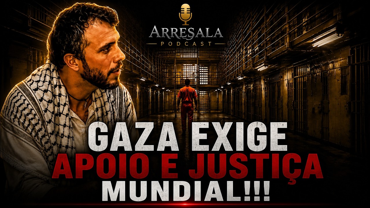 GAZA EXIGE APOIO E JUSTIÇA MUNDIAL // Corte do Arresala Podcast