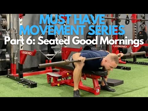 Seated Good Morning (THE BEST HIP ROTATION EXERCISE) - Must Have Movement Series Part 6